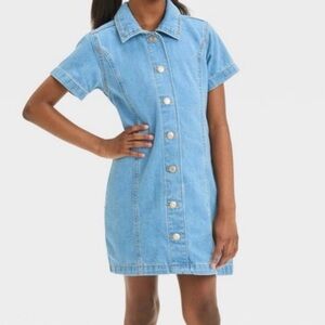 Cat & Jack Light Blue Denim dress